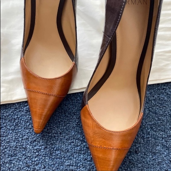 Alexandre Birman Classic Pump Ochre/Grafite/Black - Picture 2 of 6